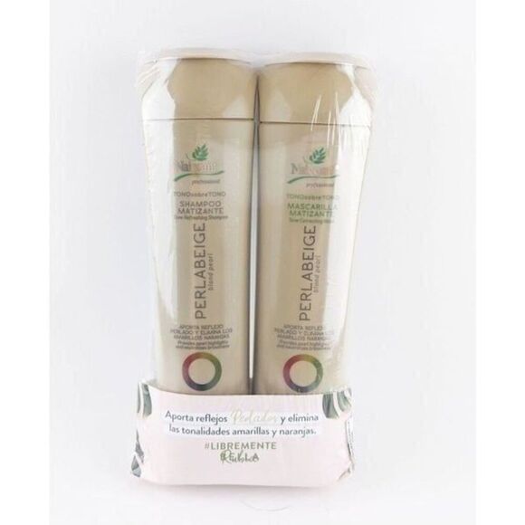 Set Naissant Perlabeige Tone Refresh Shampoo Mask Blonde Pearl Parabeen Salt Fre - Picture 3 of 11